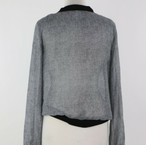 Studio Y Sheer Zippered Jacket - Picture 3 of 3